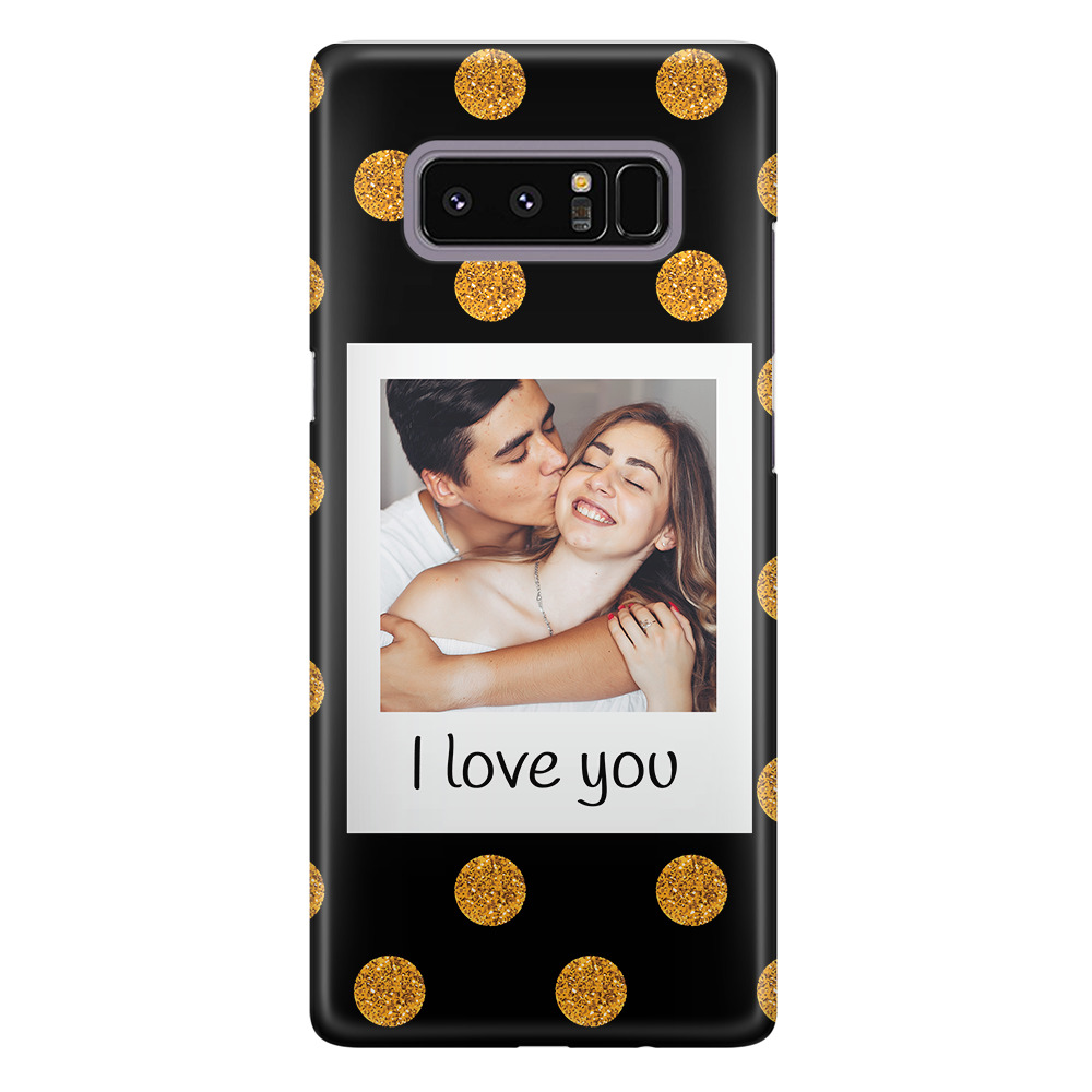SAMSUNG Galaxy Note 8 - 3D Snap Case - Single Love Dots Photo | easycase
