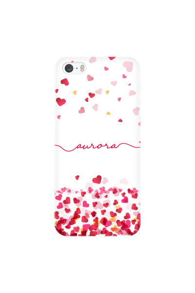 APPLE - iPhone 5S - 3D Snap Case - Scattered Hearts