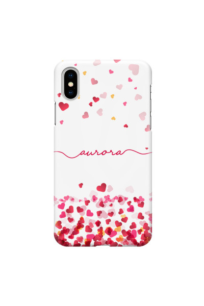 APPLE - iPhone XS Max - 3D Snap Case - Scattered Hearts