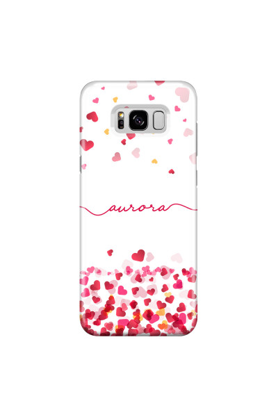 SAMSUNG - Galaxy S8 - 3D Snap Case - Scattered Hearts