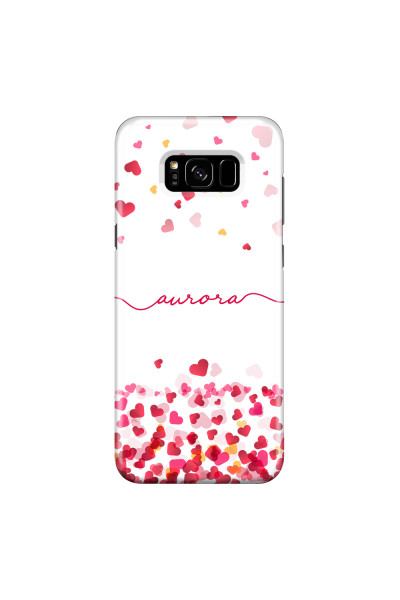 SAMSUNG - Galaxy S8 Plus - 3D Snap Case - Scattered Hearts