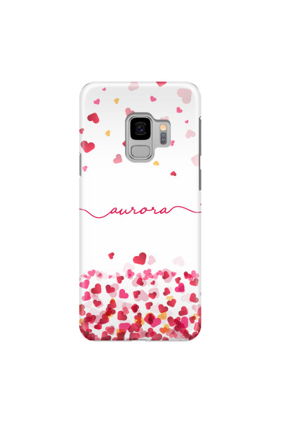 SAMSUNG - Galaxy S9 - 3D Snap Case - Scattered Hearts