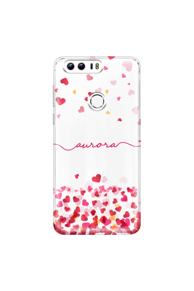 HONOR - Honor 8 - Soft Clear Case - Scattered Hearts