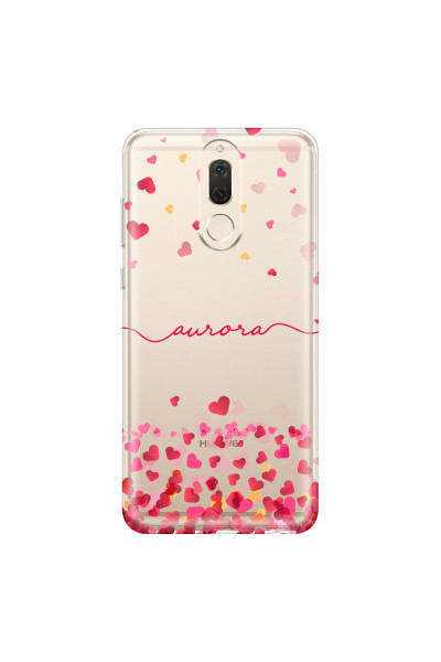 HUAWEI - Mate 10 lite - Soft Clear Case - Scattered Hearts