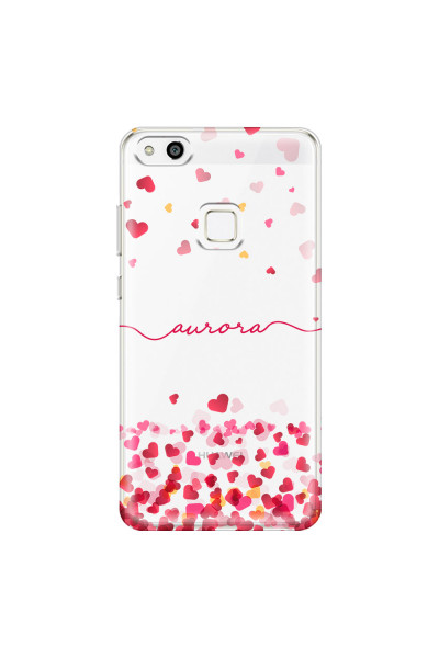 HUAWEI - P10 Lite - Soft Clear Case - Scattered Hearts