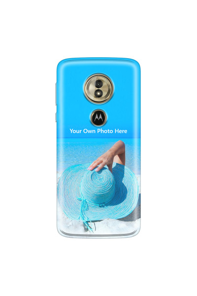 MOTOROLA by LENOVO - Moto G6 Play - Soft Clear Case - Single Photo Case