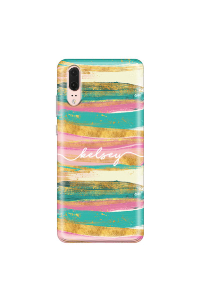 HUAWEI - P20 - Soft Clear Case - Pastel Palette