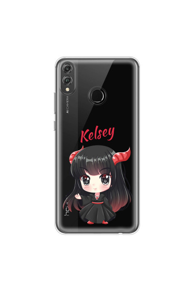 HONOR - Honor 8X - Soft Clear Case - Chibi Kelsey