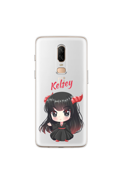 ONEPLUS - OnePlus 6 - Soft Clear Case - Chibi Kelsey