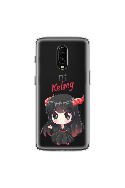 ONEPLUS - OnePlus 6T - Soft Clear Case - Chibi Kelsey