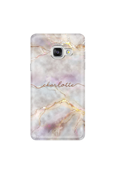 SAMSUNG - Galaxy A3 2017 - Soft Clear Case - Marble Rootage