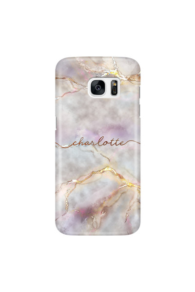 SAMSUNG - Galaxy S7 Edge - 3D Snap Case - Marble Rootage