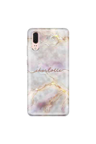 HUAWEI - P20 - Soft Clear Case - Marble Rootage