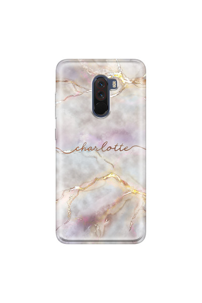XIAOMI - Pocophone F1 - Soft Clear Case - Marble Rootage