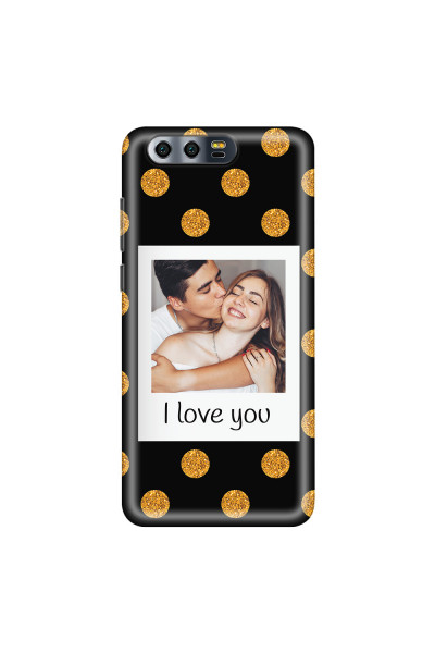 HONOR - Honor 9 - Soft Clear Case - Single Love Dots Photo