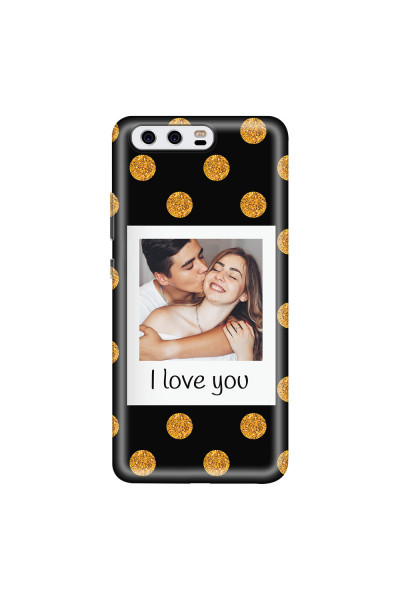 HUAWEI - P10 - Soft Clear Case - Single Love Dots Photo