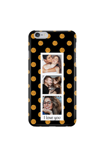 APPLE - iPhone 6S Plus - 3D Snap Case - Triple Love Dots Photo