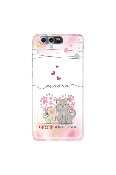 HONOR - Honor 9 - Soft Clear Case - I Meow You Forever