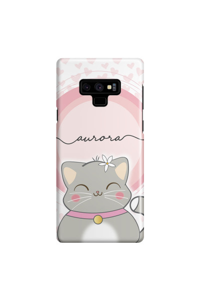 SAMSUNG - Galaxy Note 9 - 3D Snap Case - Kitten Handwritten