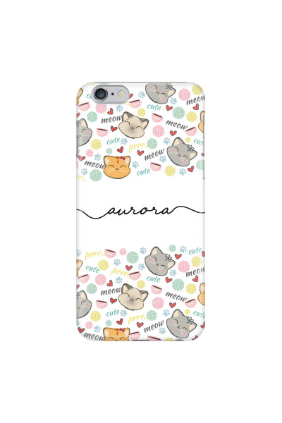 APPLE - iPhone 6S - 3D Snap Case - Cute Kitten Pattern
