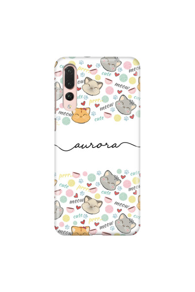 HUAWEI - P20 Pro - 3D Snap Case - Cute Kitten Pattern