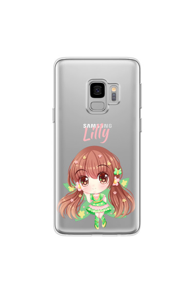 SAMSUNG - Galaxy S9 - Soft Clear Case - Chibi Lilly