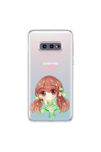 SAMSUNG - Galaxy S10e - Soft Clear Case - Chibi Lilly