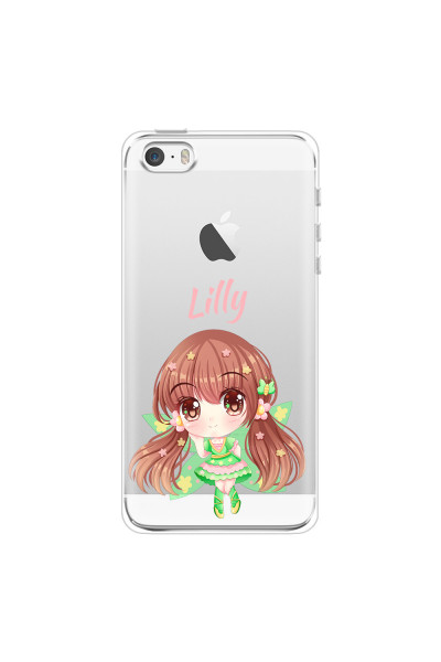 APPLE - iPhone 5S - Soft Clear Case - Chibi Lilly