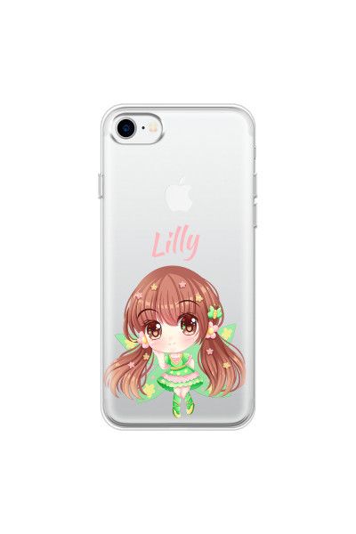 APPLE - iPhone 7 - Soft Clear Case - Chibi Lilly