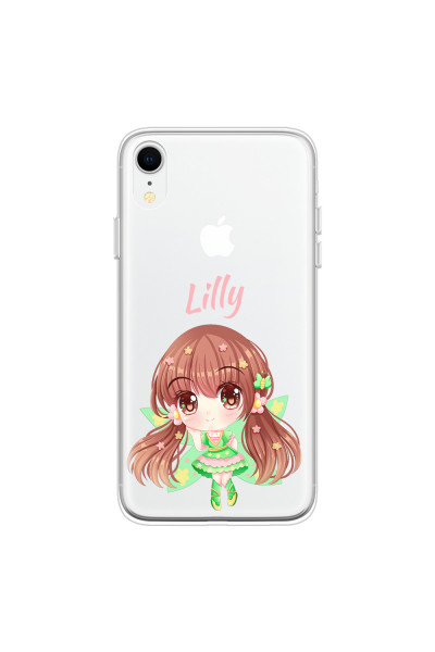 APPLE - iPhone XR - Soft Clear Case - Chibi Lilly
