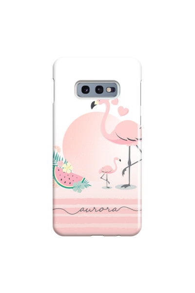 SAMSUNG - Galaxy S10e - 3D Snap Case - Flamingo Vibes Handwritten