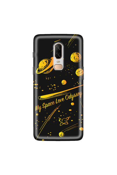 ONEPLUS - OnePlus 6 - Soft Clear Case - Dark Space Odyssey
