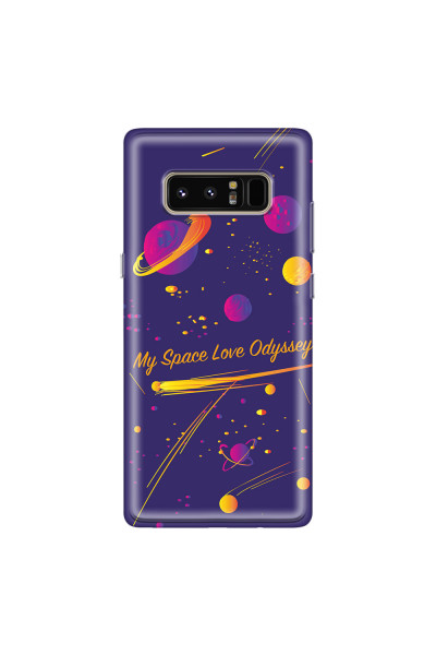 SAMSUNG - Galaxy Note 8 - Soft Clear Case - Love Space Odyssey