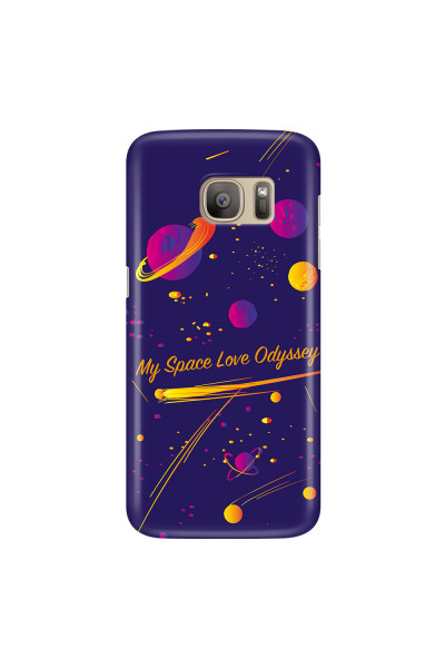 SAMSUNG - Galaxy S7 - 3D Snap Case - Love Space Odyssey