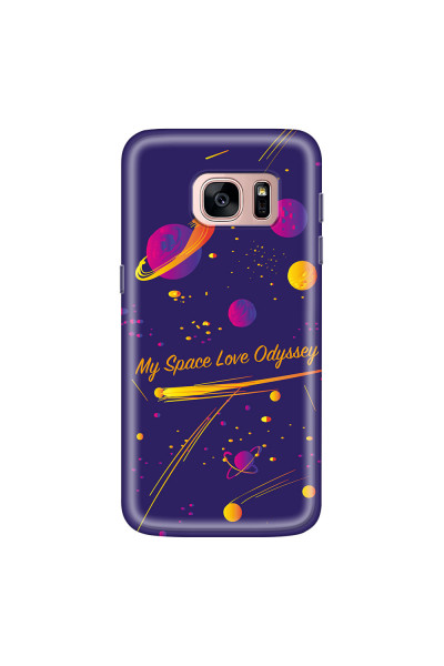 SAMSUNG - Galaxy S7 - Soft Clear Case - Love Space Odyssey