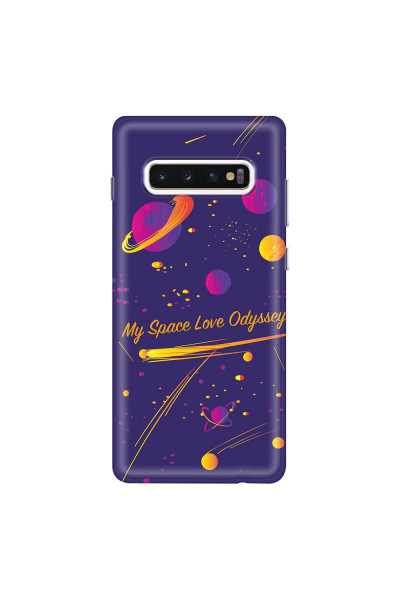SAMSUNG - Galaxy S10 Plus - Soft Clear Case - Love Space Odyssey