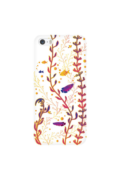 APPLE - iPhone 5S - 3D Snap Case - Clear Underwater World