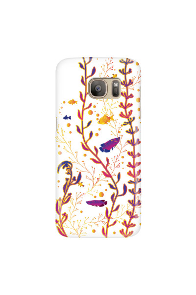 SAMSUNG - Galaxy S7 - 3D Snap Case - Clear Underwater World