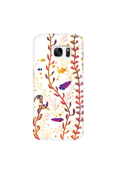 SAMSUNG - Galaxy S7 Edge - 3D Snap Case - Clear Underwater World