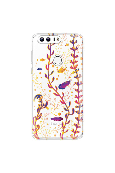 HONOR - Honor 8 - Soft Clear Case - Clear Underwater World