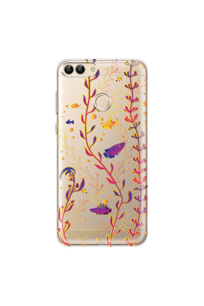 HUAWEI - P Smart 2018 - Soft Clear Case - Clear Underwater World