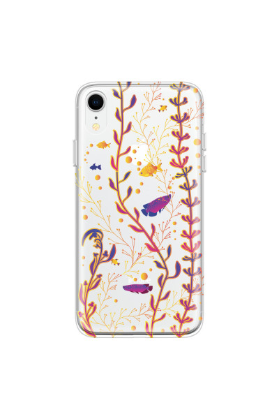 APPLE - iPhone XR - Soft Clear Case - Clear Underwater World