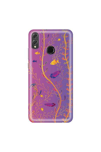 HONOR - Honor 8X - Soft Clear Case - Gradient Underwater World