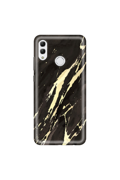 HONOR - Honor 10 Lite - Soft Clear Case - Marble Ivory Black