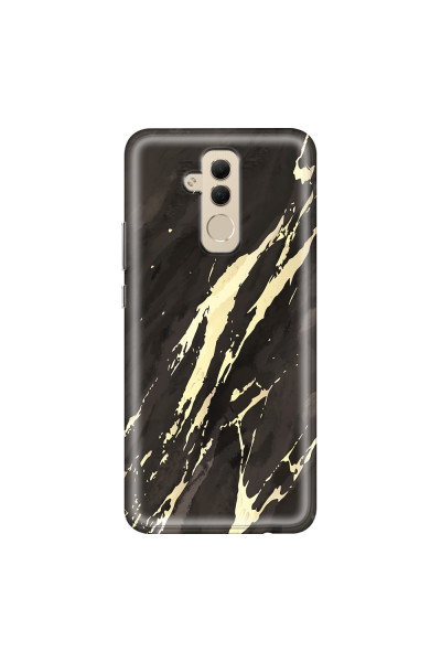 HUAWEI - Mate 20 Lite - Soft Clear Case - Marble Ivory Black