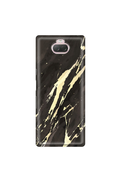 SONY - Sony 10 Plus - Soft Clear Case - Marble Ivory Black