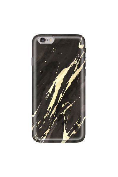APPLE - iPhone 6S Plus - Soft Clear Case - Marble Ivory Black
