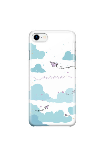 APPLE - iPhone 7 - 3D Snap Case - Up in the Clouds Purple
