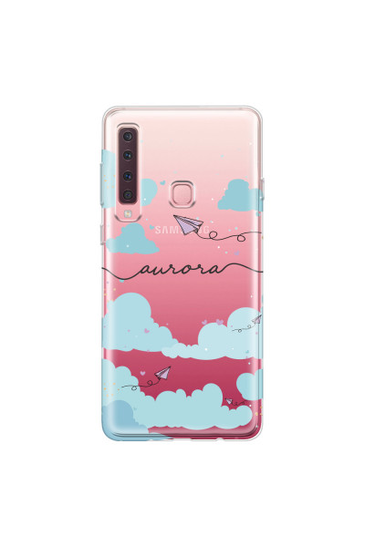 SAMSUNG - Galaxy A9 2018 - Soft Clear Case - Up in the Clouds
