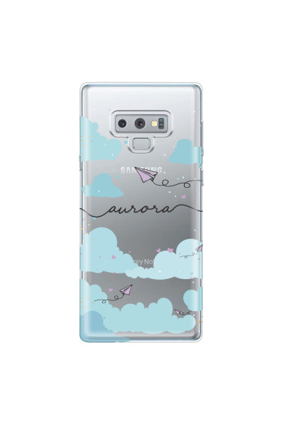 SAMSUNG - Galaxy Note 9 - Soft Clear Case - Up in the Clouds